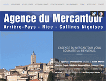 Tablet Screenshot of mercantour-vesubie.com